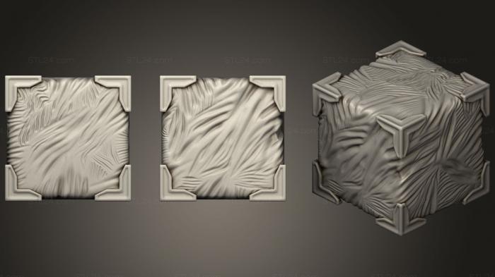 Geometric shapes (Fantasy relic cube, SHPGM_0871) 3D models for cnc